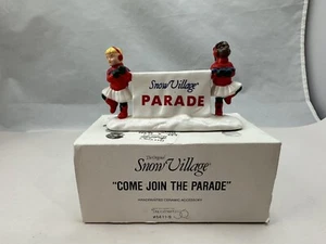 Abt. 56 The Original Snow Village "COME JOIN THE PARADE" #5411-9 mit Box - Bild 1 von 7
