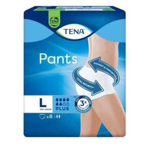 Tena Pants Plus Large 8 Pack - Picture 1 of 1