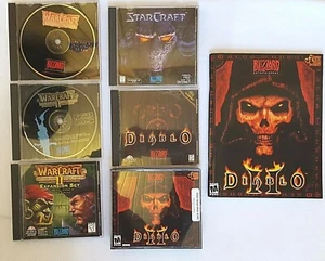 Konvolut Blizzard PC CD-ROM Spiele Diablo Warcraft Starcraft TOP - Bild 1 von 6