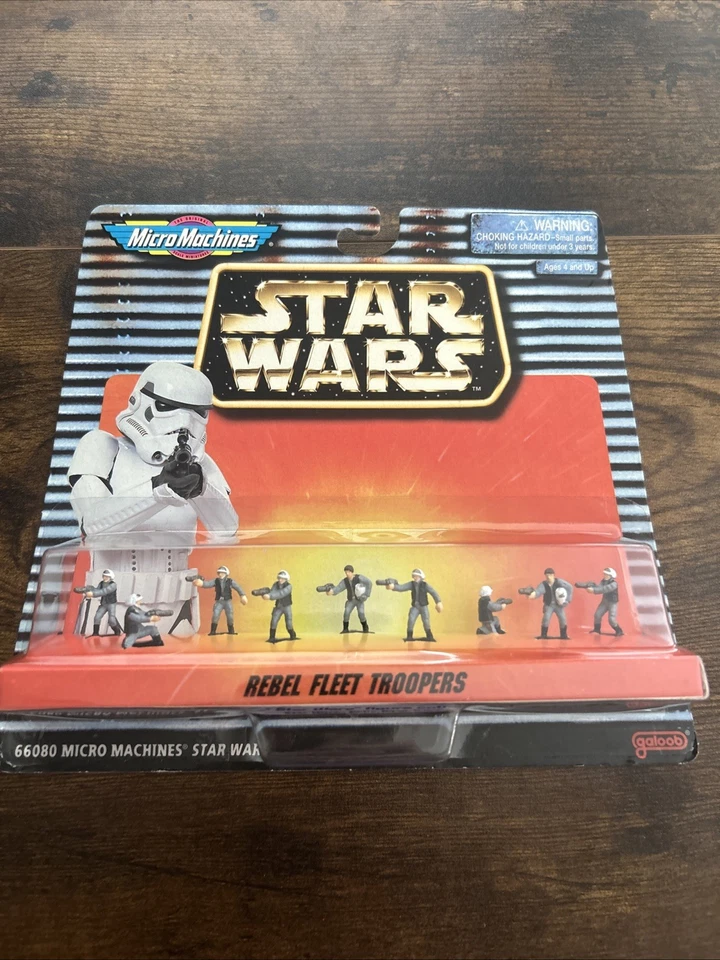 Figuras Micro Máquinas Guerra de las Galaxias FLOTA REBELDE Figuras-NUEVAS Foto 1 de 1