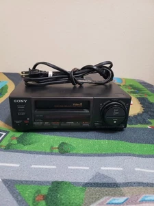 Vintage SONY EV-A50 Video8 8mm VCR -  Power ON For Parts or Repair - Picture 1 of 8
