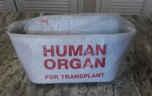 Human Organ For Transplant Insulated Lunch Bag Tote Cooler Genuine FRED EMT NEW - Picture 1 of 10