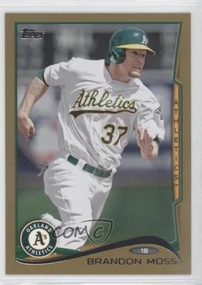 2014 Topps Gold /2014 Brandon Moss #471 - Image 1 of 2
