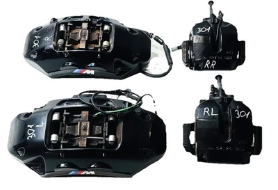 FRONT & REAR BREMBO BRAKE CALIPER CALIPERS PADS BMW E70 X5M X6M (2010-2013) OEM - Image 1 of 4