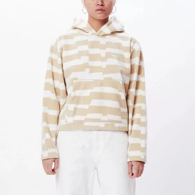 NUEVO NUEVO CON ETIQUETAS Top Estampado S Pequeño Obey Signal Polar Polar Con Capucha Blanco/Beige 211610101 Foto 1 de 4