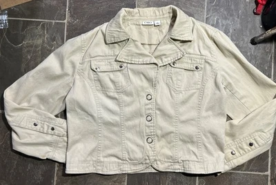 CHAQUETA CORTA MUJER CATO TOP TALLA GRANDE CAQUI Foto 1 de 3