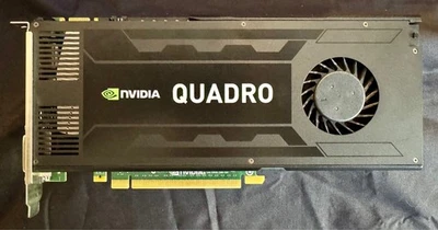 PNY VCQK4000-T Quadro K4000 3GB GDDR5 PCIe Dual DisplayPort Graphics Card - Image 1 of 4