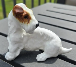 Vintage 1931-1959 Royal Doulton Chasing Tail Terrier Dog HN2508 Figurine - Picture 1 of 5