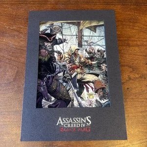 Assassins Creed IV Black Flag Cel Art Limited Edition 1 of 31,500 SEALED w/ Cert - Picture 1 of 15