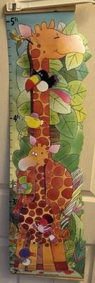 Vintage Avon Jumbo Giraffe Growth Chart - Image 1 of 4