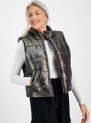 Женский пуховик ID Ideology металлик большой - Изображение 1 из 3