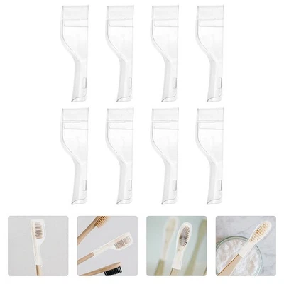 8Pcs Toothbrush head Covers Toothbrush Cover Caps Electric Toothbrush Heads Caps - Image 1 of 4