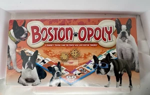 Boston-opoly Dog Breed Board Game Boston Terrier Themed Family Friendly - Picture 1 of 11
