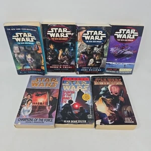 Star Wars The New Jedi Order Series + 3 Star Wars Paperbacks Lot of 7 Books - Picture 1 of 16