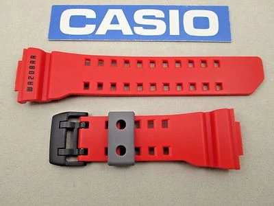 Подлинный Casio G-Shock GA-400 GA-400-4B вращающийся переключатель смолы часы группы красный оранжевый - Изображение 1 из 4