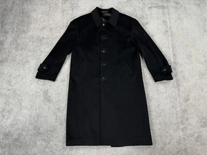 Trussini Jacket Mens 48 R Black Wool Cashmere Loro Piana Italy Luxury Designer - Picture 1 of 16