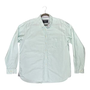 Joseph Turner Yorkshire Shirt Mens Size XL Turquoise Button Down British Country - Picture 1 of 7