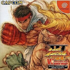 Sega Dreamcast Street Fighter III Double Impact JP Edit Very Good GP