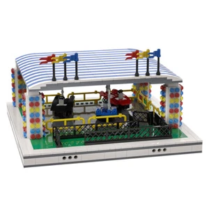 MOC: Bumper Cars for Modular Amusement Park Kids 1012 Pieces Free Shipping - Picture 1 of 1