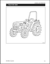 Kioti DK35 DK40 Tractor Repair Service Workshop Manual CD  -- DK 35 40