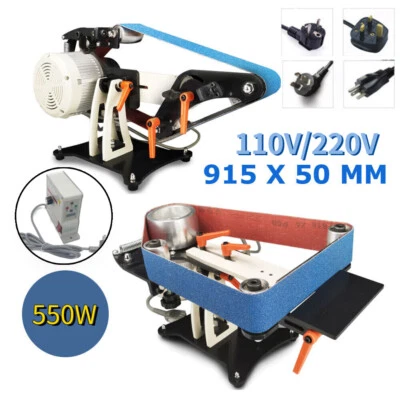 Abrasive Belt Grinding Machine Small Polishing  Sharpener Sand DIY Machine - Image 1 of 4