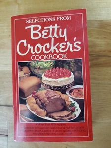 Selections from Betty Crocker's Cookbook - Paperback - Imagen 1 de 7