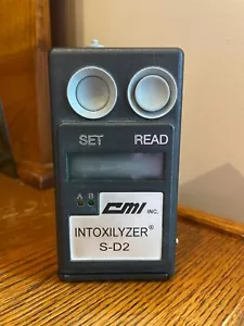CMI S-D2 INTOXILYZER BREATHALYZER WITH CASE - Picture 1 of 12