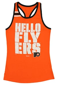 Reebok NHL Youth Girls (7-16) Philadelphia Flyers Princess Cut Tank Top - Picture 1 of 5