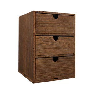 HOLZ AUFBEWAHRUNGSSCHRANK SCHMUCK ORGANIZER SCHRANK HOLZ STAPELBAR AUFBEWAHRUNGSBOX - Bild 1 von 12