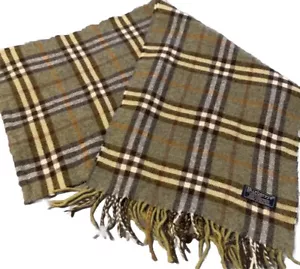 BUFANDA HOMBRE BURBERRY LONDON CLÁSICO NOVA CHECK CACHEMIR PURO MULTICOLOR - Imagen 1 de 9