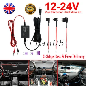 Mini USB Car Fuse Hard Wire Cable Lead Adapter Kit Box Charger for Dash Cam DVR - Picture 1 of 11