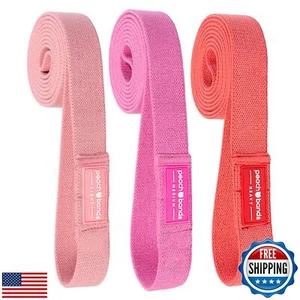 Peach Bands Body Bands Set - Long Fabric Resistance Bands for Women - Full Bo - Picture 1 of 5