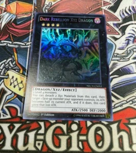 *** Dark Rebellion XYZ Dragon 1st Ed *** NECH-EN053 | Ghost Rare | VLP - Picture 1 of 4