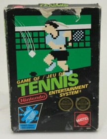 Tennis (NES) Complete In Box CIB - Not Mint