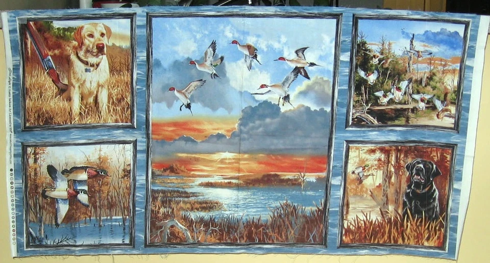 1件精彩“First Light”棉质织物绗缝/壁挂面板 — 第 1/1 张图片