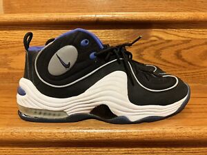 Nike Air Penny 2 Black Royal Blue 2008 Size 11 333886-041 “Sole Separation”