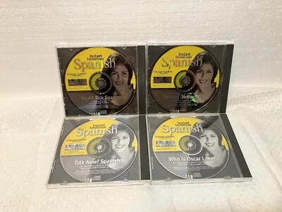 Instant Immersion by Eurotalk Learn Spanish CD-ROM 4-disc set - Image 1 of 4