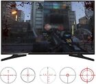 2 Size FastScope No Scope TV Decal for FPS Games PC for P S 4 for Xbox One
