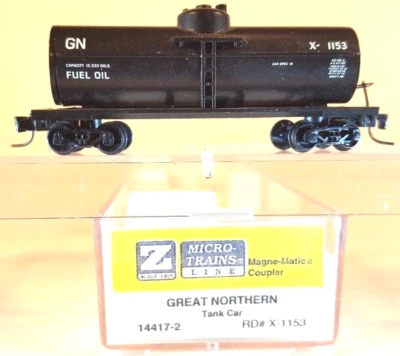 Z MTL 14417-2 Great Northern GN 39' Single Dome Tank Car #X-1153 - Image 1 of 3