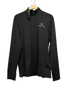Bogner Fire + Ice Pascal Base First Layer 1/4 Zip Men Size XL Black Ski NEW - Picture 1 of 5