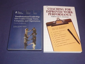 Teaching Co Great Courses DVDs  :    TRANSFORMATIONAL  LEADERSHIP    new + BONUS - Picture 1 of 2