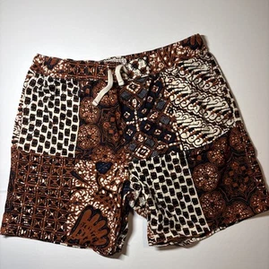 J.Crew Wallace & Barnes Dock Shorts in “Patchwork Batik” Size M - Picture 1 of 8