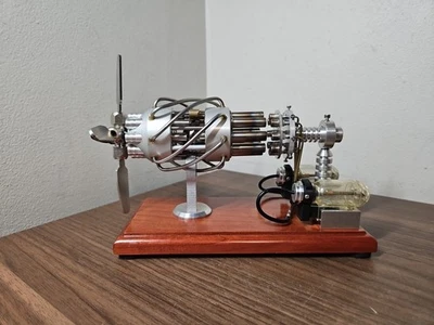 Stirling Engine Model Kit Hot Generator 16 Cylinder Swashplate Educationa FS - Image 1 of 4