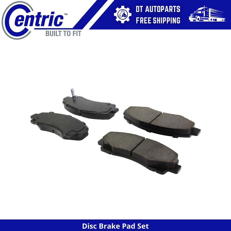 Para Acura TL 2009-2014 | Pastillas de freno de disco delanteras centradas | Cerámica Foto 1 de 4