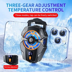 Clip Arri��re T��l��phone Portable Dissipateur de Chaleur Mat��riau ABS Niveaux - Photo 1 sur 35