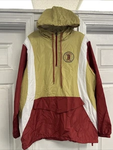 Giacca a vento BOSTON RED SOX BC College pullover giacca anorak adulto grande usata - Foto 1 di 9
