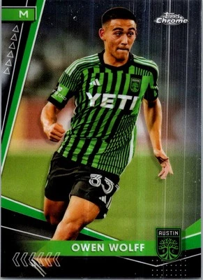 2024 Topps Chrome MLS #24 Owen Wolff - Image 1 of 2