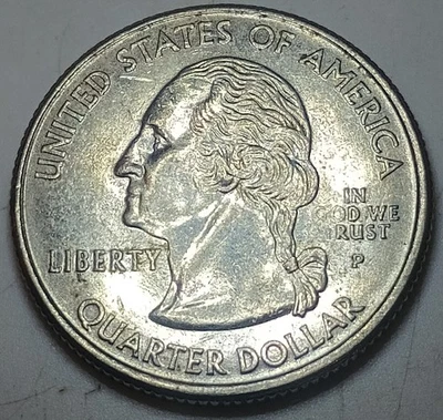 2005-P Kansas State Quarter With In D We Rust Grease Strike Through Error - Image 1 of 3
