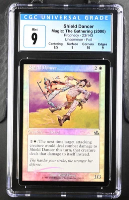 SHIELD DANCER Prophecy Foil CGC 9 MTG [Nostalgium] - Image 1 of 2