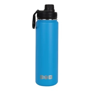 Bob The Cooler - 26oz "The Big Swig" Water Bottle - Airtight lid and clip. Blue - Picture 1 of 9